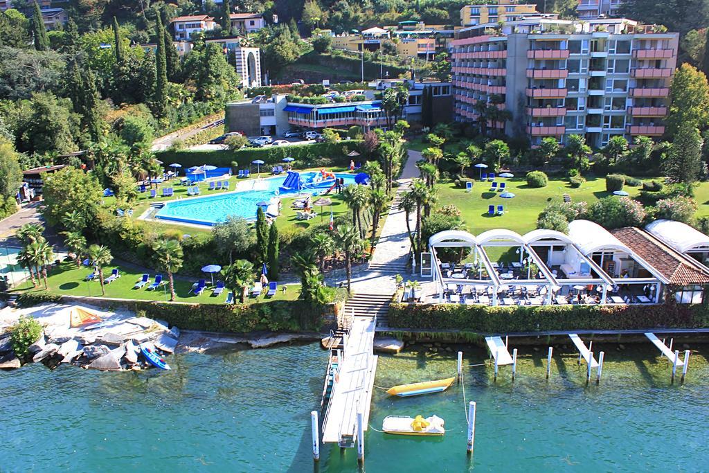 Hotel Lago Di Lugano Bissone Exterior photo